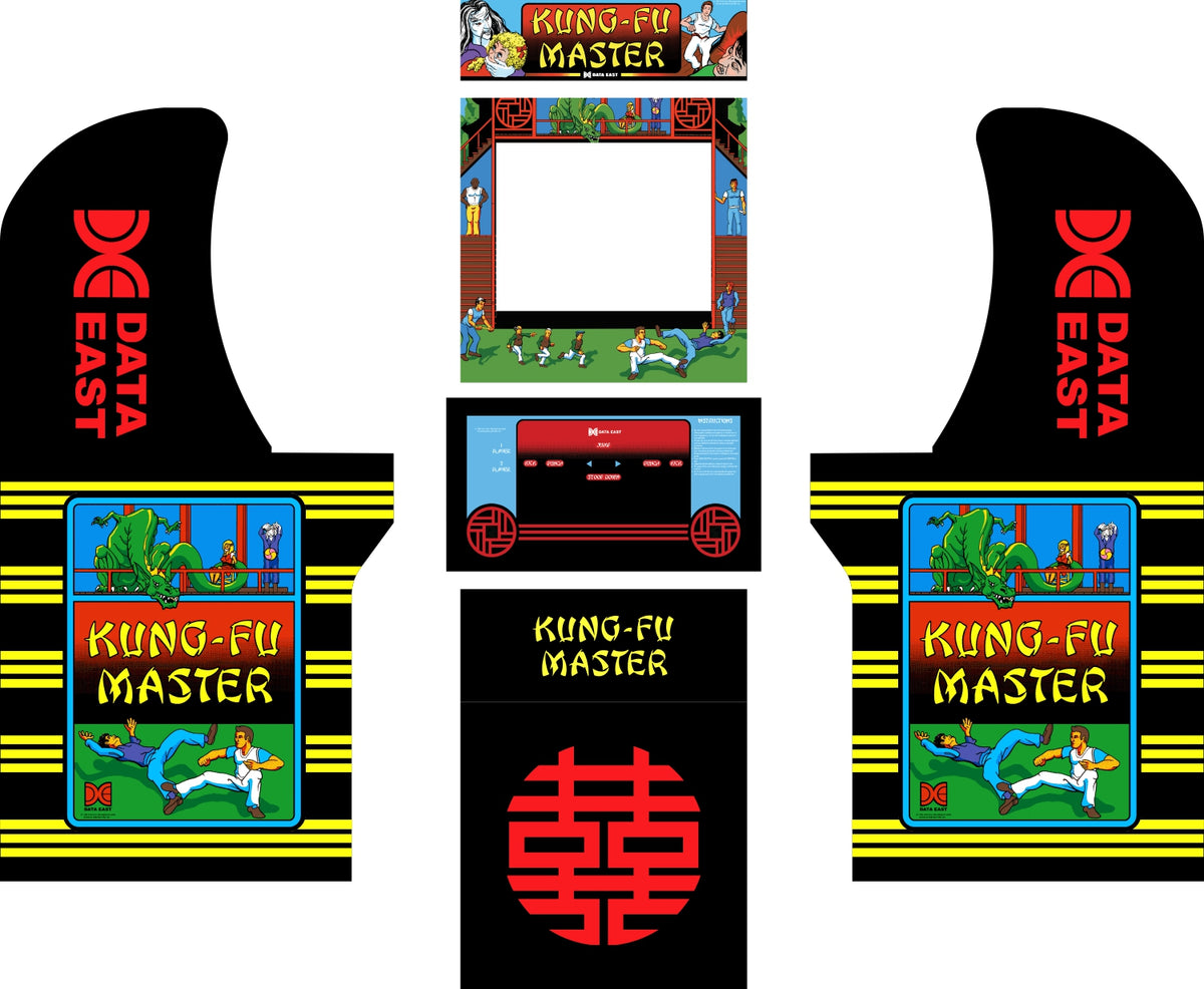 Arcade1Up - Kung-Fu Master Art