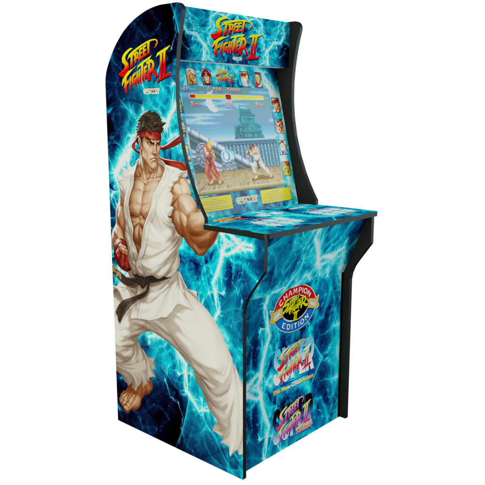 Arcade1Up - Street Fighter 2 II Art