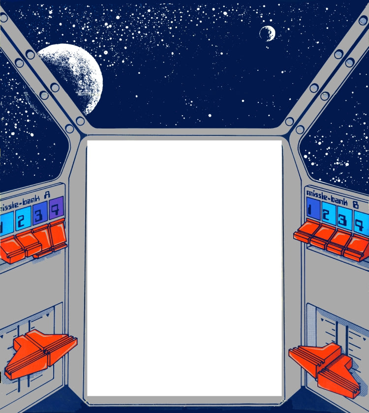 Astro Fighters Arcade Bezel – Escape Pod Online