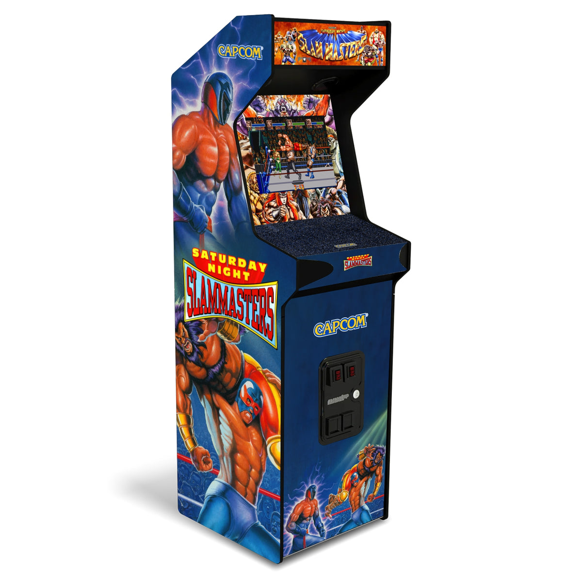 Saturday Night Slam Masters Arcade1UP Deluxe Art Kit (for Street Fight ...