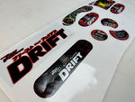 Fast & the Furious Tokyo Drift Dash Decal Set - Escape Pod Online