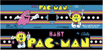 Baby Pac-Man Arcade Control Panel Overlay - CPO - Escape Pod Online