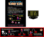 Donkey Kong Arcade Decal Set - Escape Pod Online