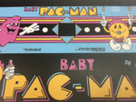 Baby Pac-Man Arcade Control Panel Overlay - CPO - Escape Pod Online