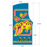 Ms Pac-Man Stencil Set w/Kickplate - Escape Pod Online