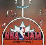 NBA Jam CPO - Control Panel Overlay - Premium 3M Vinyl (SDS) - Escape Pod Online