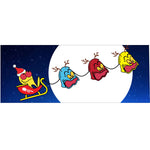 Christmas Pac-Man Arcade Marquee - Escape Pod Online